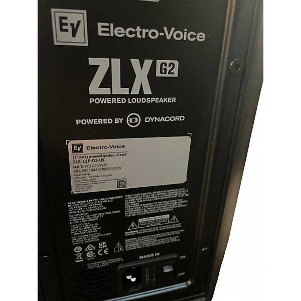 Used Electro-Voice ZLX 12P G2 Powered Speaker