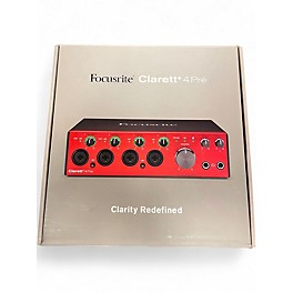 Used Focusrite Clarett+ 4Pre Audio Interface