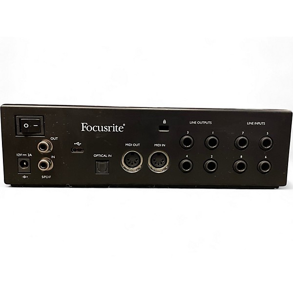 Used Focusrite Clarett+ 4Pre Audio Interface