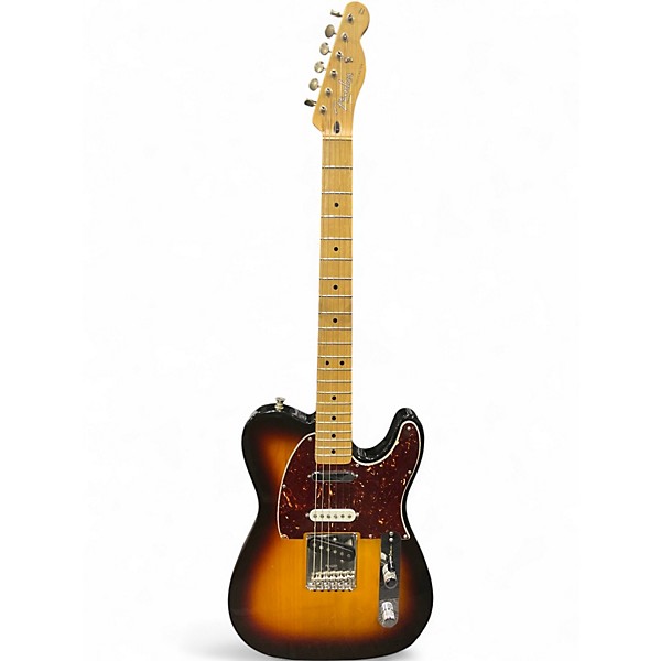 Used 2007 Fender deluxe nashville telecaster mexican 3 Color Sunburst Solid Body Electric Guitar