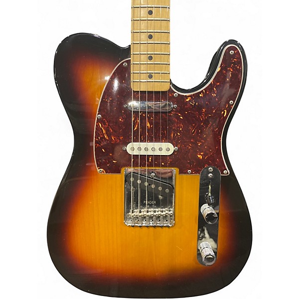 Used 2007 Fender deluxe nashville telecaster mexican 3 Color Sunburst Solid Body Electric Guitar