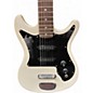 Used Harmony Model 02813 White Solid Body Electric Guitar