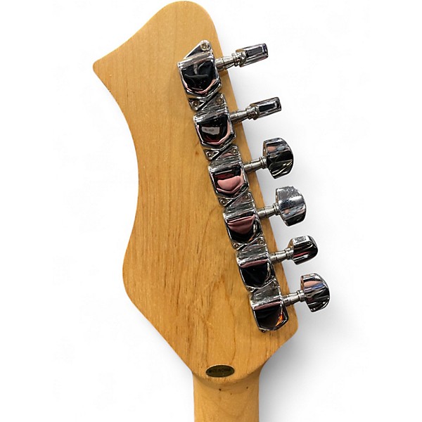 Used Harmony Model 02813 White Solid Body Electric Guitar