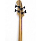 Used Michael Kelly Pinnacle 4 Natural Poplar Burl Electric Bass Guitar