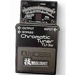 Used BOSS TU3W Waza Craft Chromatic Tuner Pedal