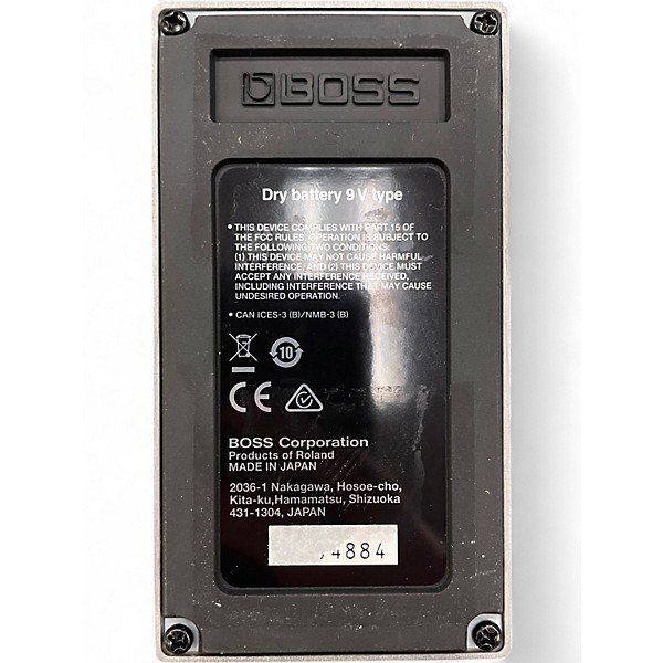 Used BOSS TU3W Waza Craft Chromatic Tuner Pedal