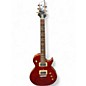Used Mitchell ms450 Trans Crimson Red Solid Body Electric Guitar thumbnail