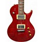 Used Mitchell ms450 Trans Crimson Red Solid Body Electric Guitar