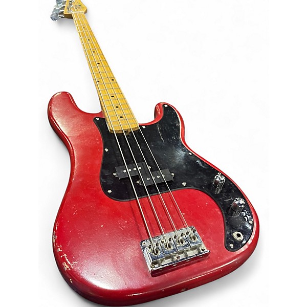 Used Lotus P-Bass red Electric Bass Guitar