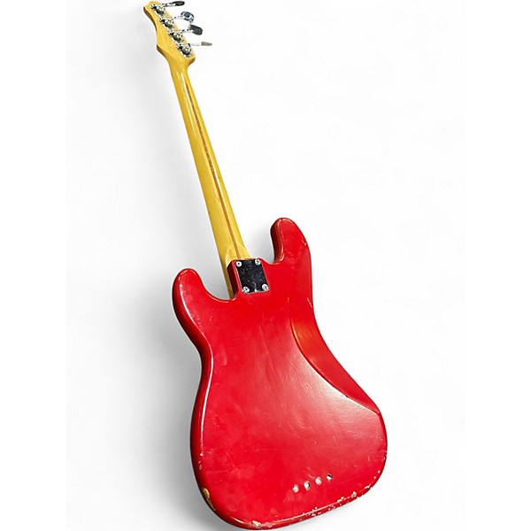 Used Lotus P-Bass red Electric Bass Guitar