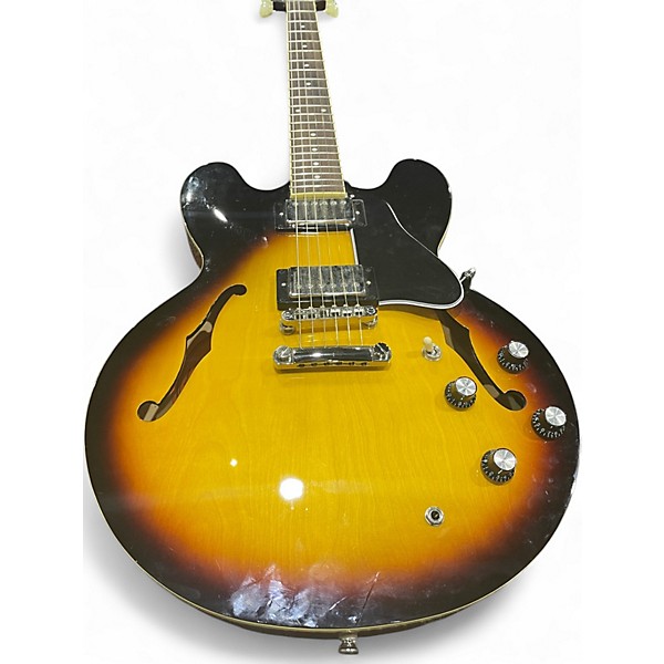 Used Epiphone es-335 IG Tobacco Burst Hollow Body Electric Guitar