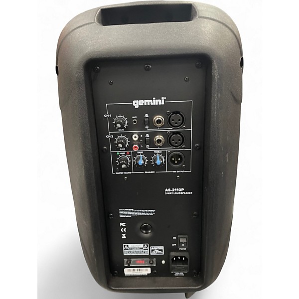 Used Gemini AS2110P Powered Speaker
