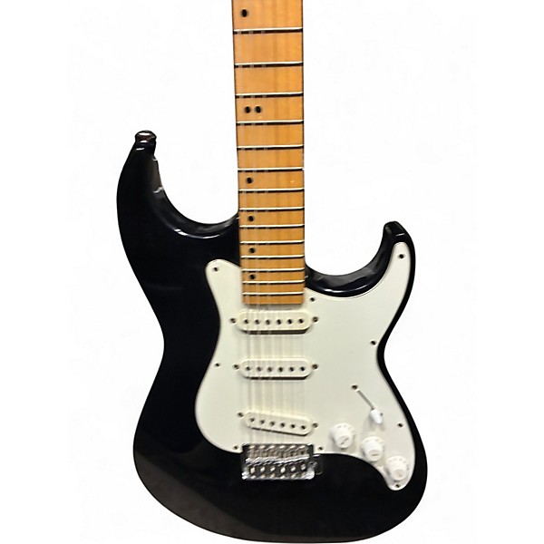 Used Greg Bennett Design by Samick Malibu Black Solid Body Electric Guitar