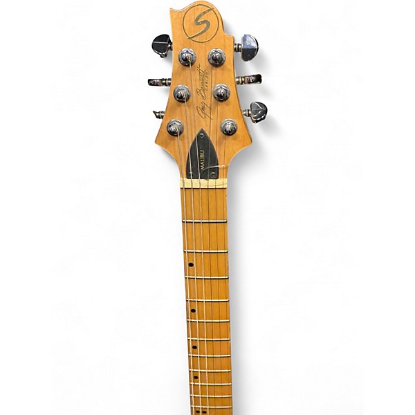 Used Greg Bennett Design by Samick Malibu Black Solid Body Electric Guitar