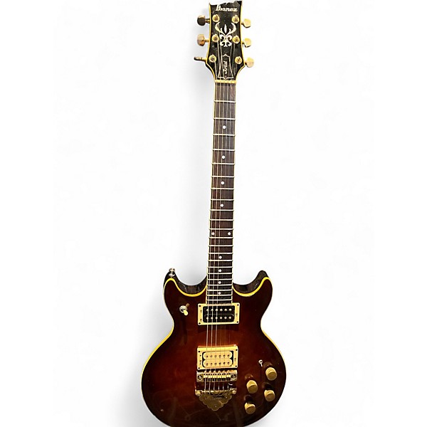 Vintage 1982 Ibanez AR105 Tobacco Burst Solid Body Electric Guitar