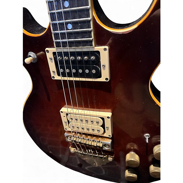 Vintage 1982 Ibanez AR105 Tobacco Burst Solid Body Electric Guitar