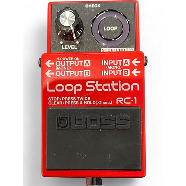 Used BOSS RC1 Loop Station Pedal