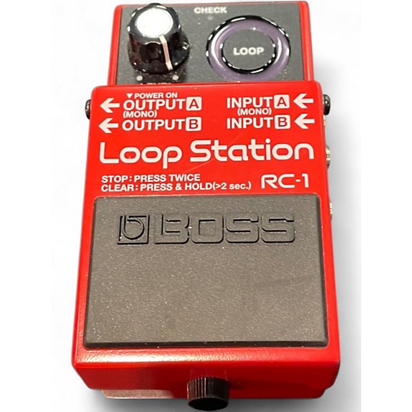 Used BOSS RC1 Loop Station Pedal