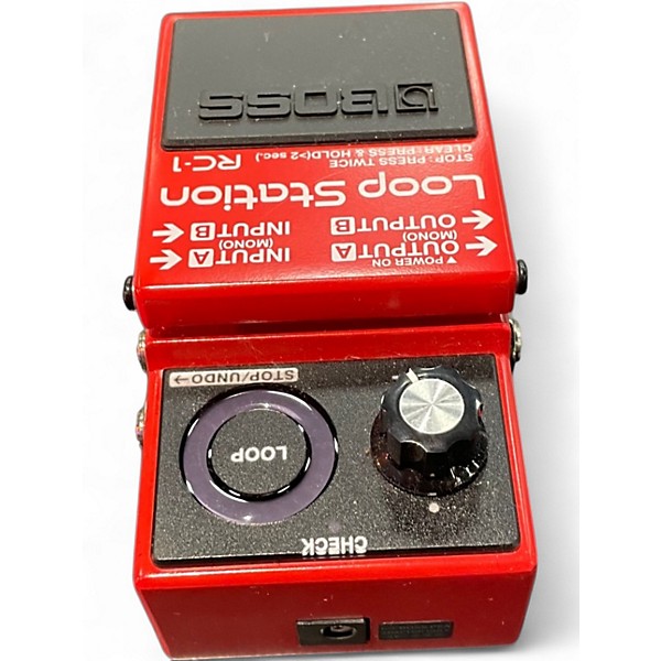 Used BOSS RC1 Loop Station Pedal