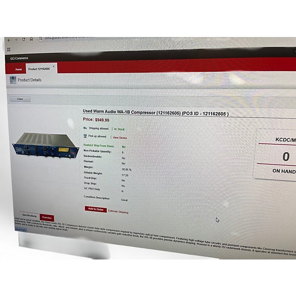 Used Yamaha Ms101 Powered Monitor