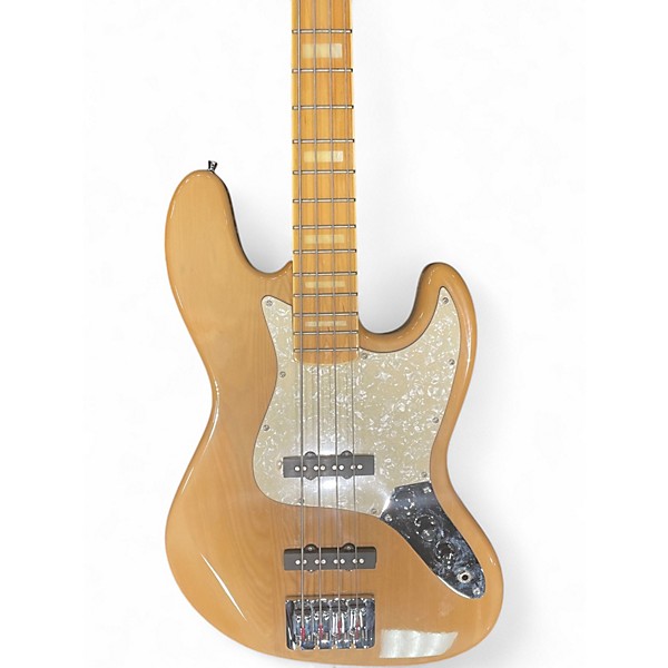 Used SX VINTAGE SERIES JAZZ BASS  Natural Electric Bass Guitar