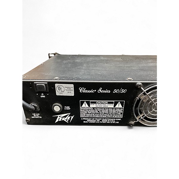 Used Peavey classic series 50/50 tube guitar amp head Tube Guitar Amp Head