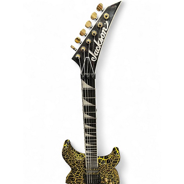 Used Jackson Soloist SL3 YELLOW CRACKLE Solid Body Electric Guitar