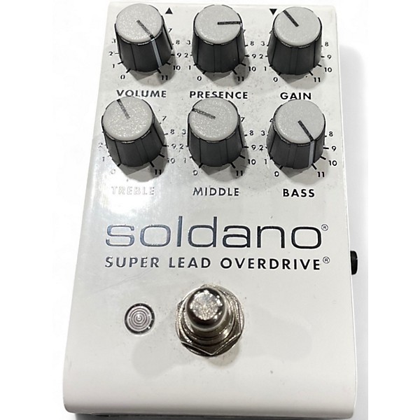 Used Soldano SUPER LEAD OVERDRIVE Effect Pedal