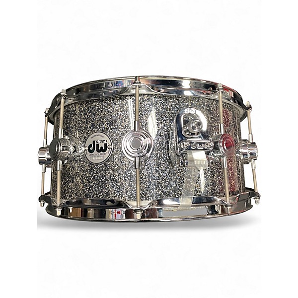 Used DW 6.5X14 Collector's Series FinishPly Snare BLACK GALAXY WITH CHROME Drum