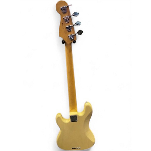 Used Fender Limited Edition 60th Anniversary Precision Bass Blackguard Blonde Electric Bass Guitar