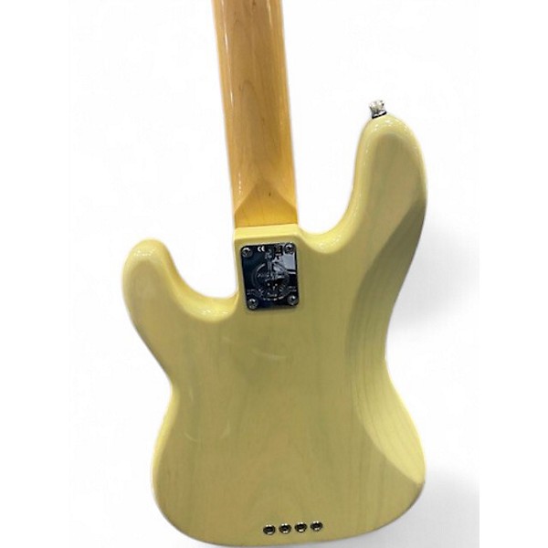 Used Fender Limited Edition 60th Anniversary Precision Bass Blackguard Blonde Electric Bass Guitar