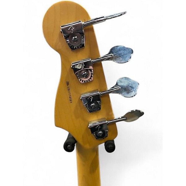 Used Fender Limited Edition 60th Anniversary Precision Bass Blackguard Blonde Electric Bass Guitar