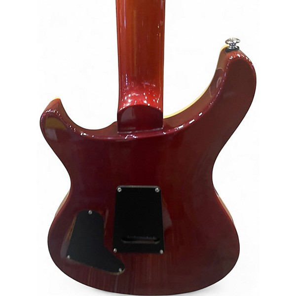 Used PRS SE Custom 24 Amber Solid Body Electric Guitar