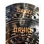 Used MEINL 15in CLASSIC CUSTOMER DARK HIHAT PAIR Cymbal