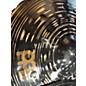 Used MEINL 15in CLASSIC CUSTOMER DARK HIHAT PAIR Cymbal