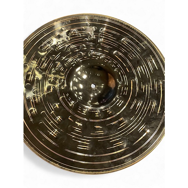 Used MEINL 15in CLASSIC CUSTOMER DARK HIHAT PAIR Cymbal