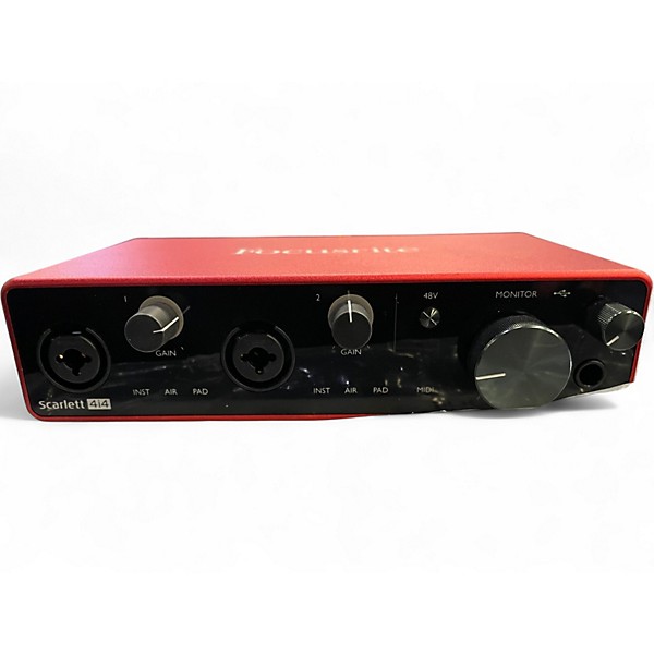 Used Focusrite Scarlett 4i4 Audio Interface