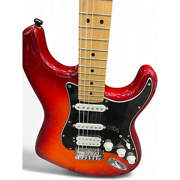 Used Fender Player Stratocaster Cherry Sunburst Solid Body Electric Guitar