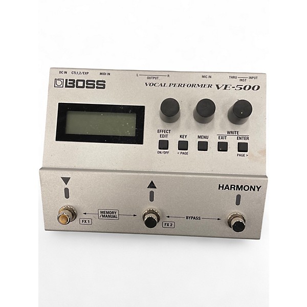 Used BOSS VE500 Vocal Performer Vocal Processor