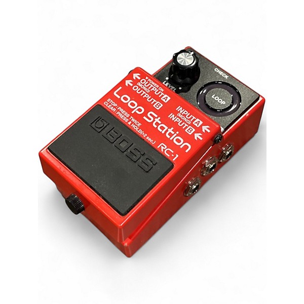 Used BOSS RC1 Loop Station Pedal
