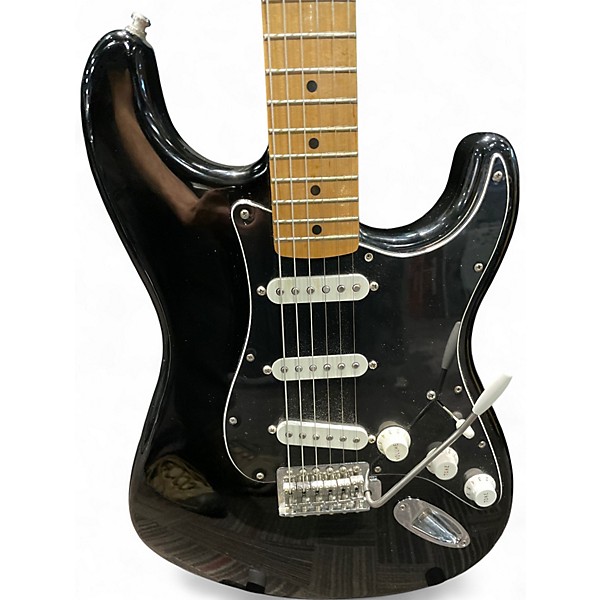 Used Fender Standard Stratocaster MIDNIGHT BLACK Solid Body Electric Guitar