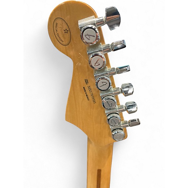 Used Fender Standard Stratocaster MIDNIGHT BLACK Solid Body Electric Guitar