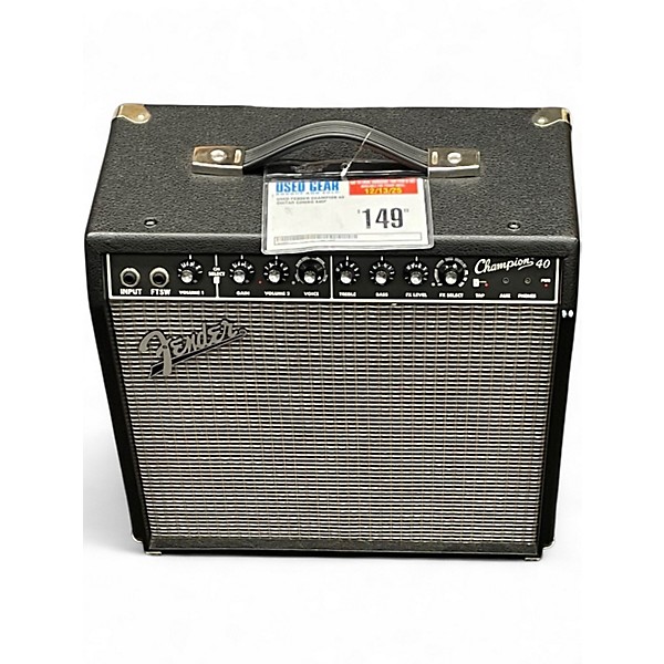 Used Fender Champion 40 Guitar Combo Amp