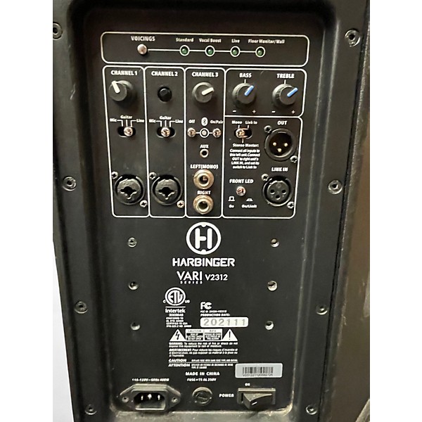Used Harbinger VARI V2312 Powered Speaker