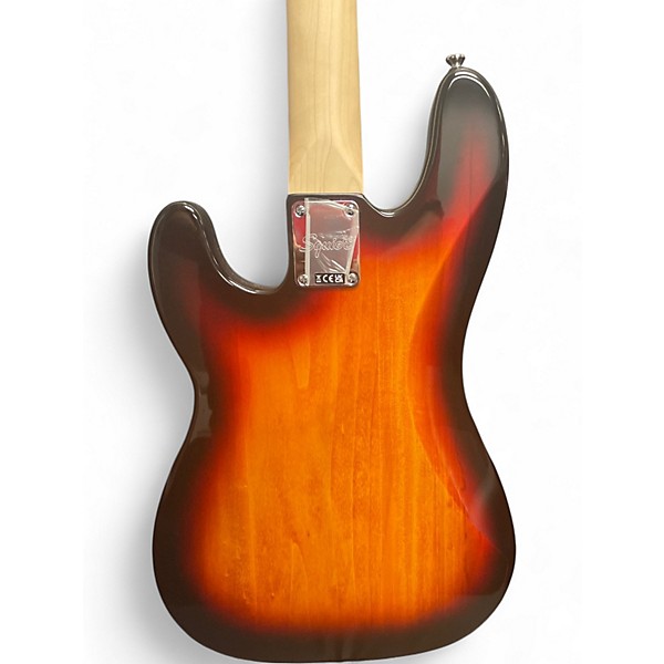 Used Squier Limited Edition Affinity Precision Bass 3 Color Sunburst Electric Bass Guitar