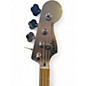 Used Fender 75th Anniversary Jazz Bass Metallic Silver Electric Bass Guitar
