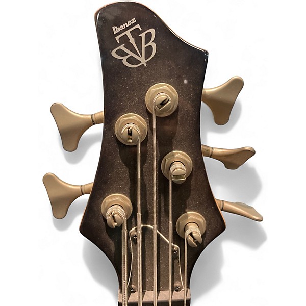 Used Ibanez btb625 grey burst Electric Bass Guitar