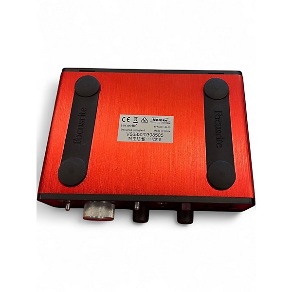 Used Focusrite Scarlett Solo Audio Interface