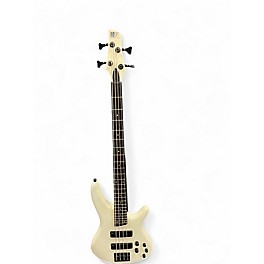 Used Ibanez SR250 Pearl White Electric Bass Guitar