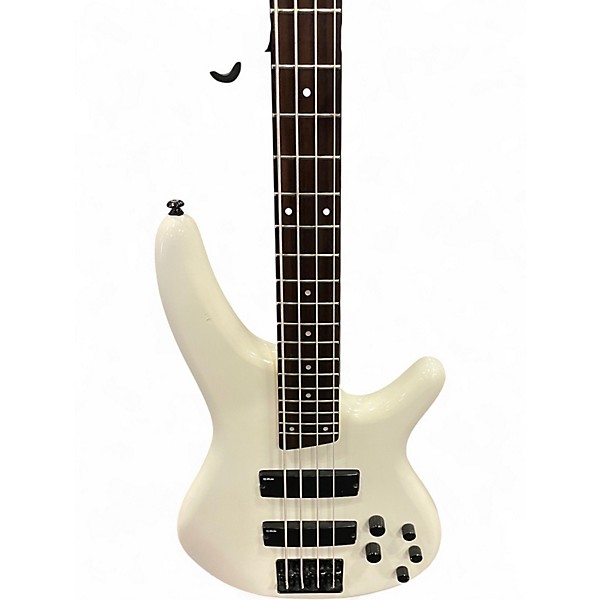 Used Ibanez SR250 Pearl White Electric Bass Guitar